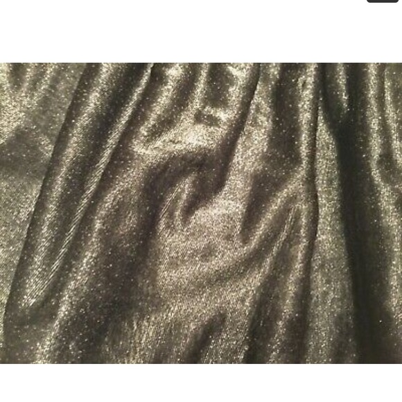 Moret Girls Black Shimmery Dance Skirt Sz S 6/8? - Picture 3 of 6